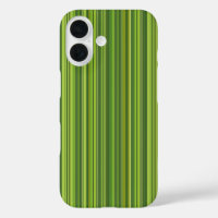 Muchas franjas multicolores en verde