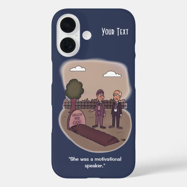 Funda iPhone 16 Muerte que podemos (Reverso )