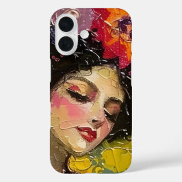 Funda iPhone 16 Mujer bendita en Kimono