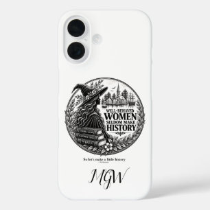 Funda iPhone 16 Mujeres Personalizadas y Bien Comportadas Hacen Hi