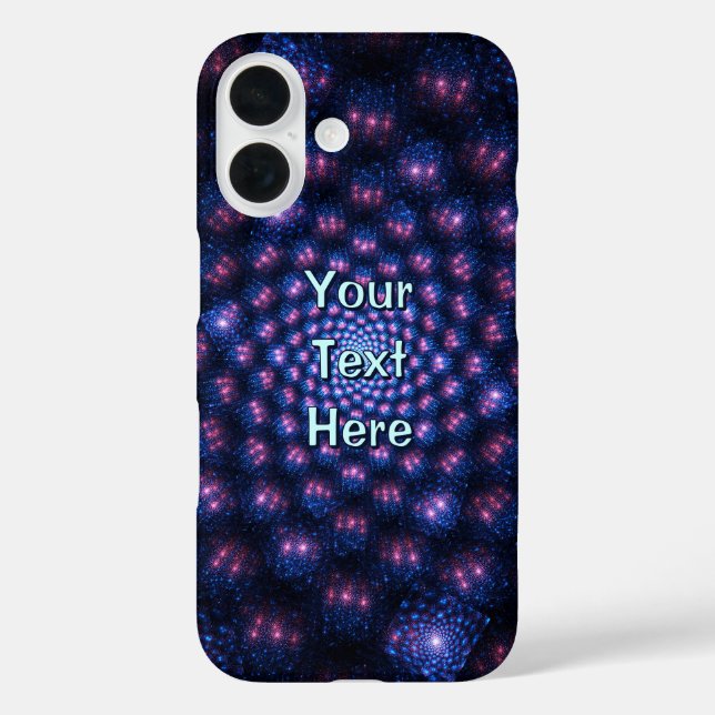 Funda iPhone 16 Multiverso fractal (Reverso )