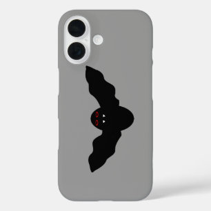 Funda iPhone 16 Murciélago vampiro espeluznante de Halloween 