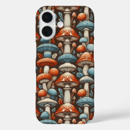 Funda iPhone 16 Mushrooms Americana