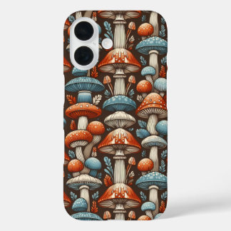 Funda iPhone 16 Mushrooms Americana