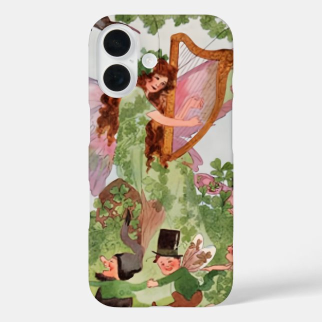 Funda iPhone 16 Music Faerie Playing Music (Reverso )