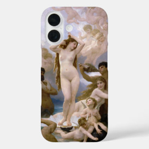 Funda iPhone 16 Nacimiento de Venus por William-Adolphe Bouguereau