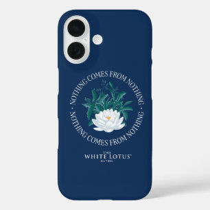 Funda iPhone 16 Nada Viene De Nada: El Lotus Blanco