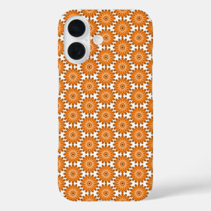 Funda iPhone 16 Naranjas en estilo de los años 70