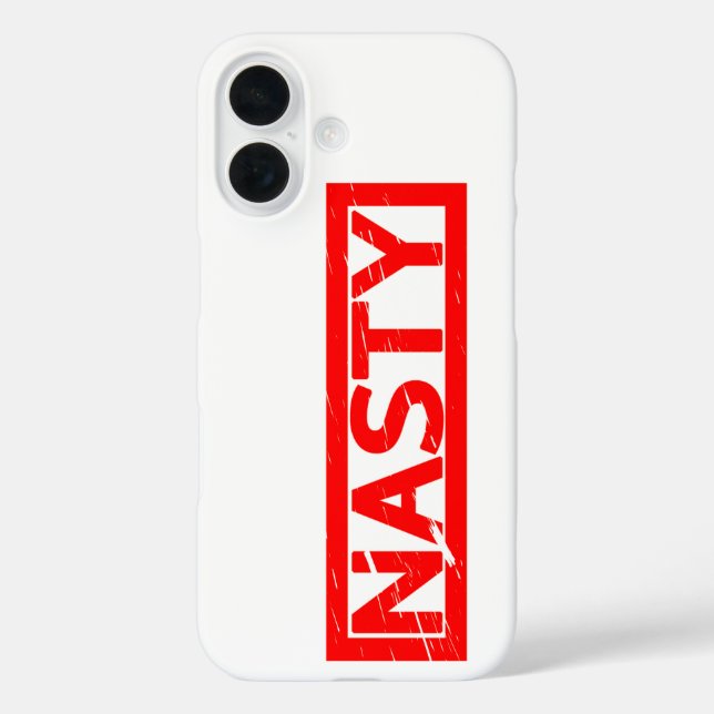 Funda iPhone 16 Nasty Stamp (Reverso )