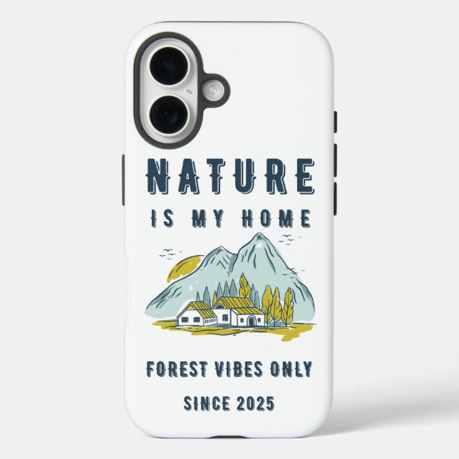 Funda iPhone 16 naturaleza (Reverso )