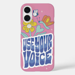 Funda iPhone 16 Naturaleza retro feminista