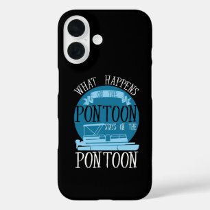 Funda iPhone 16 NAVEGACIÓN EN PUNTA - Qué pasa en la Pontona