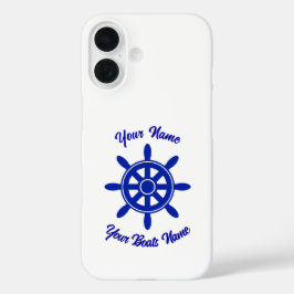 Funda iPhone 16 Naves de tripulación de barco personalizadas