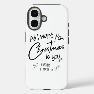 Funda iPhone 16 Navidades