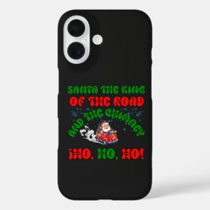 Funda iPhone 16 Navidades de Camioneros de Santa Cruz
