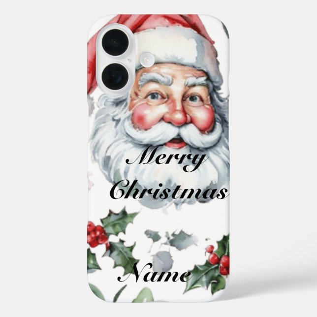 Funda iPhone 16 navidades de regalo para el estuche iPhone / iPad (Reverso )