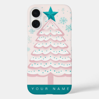 Funda iPhone 16 Navidades Pastel