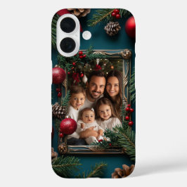 Funda iPhone 16 Navidades personalizados Fotograma de imágenes con