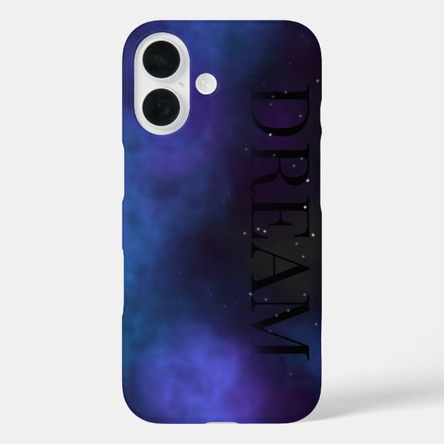 Funda iPhone 16 Nebulosa del espacio de sueños (Reverso )