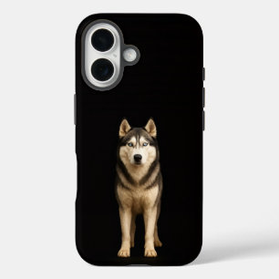 Funda iPhone 16 Negro 4 Luxe iPhone 16 Mate, Husky Elite Helado