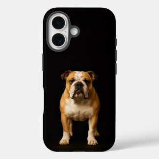 Funda iPhone 16 Negro 4 Luxe iPhone 16 Mate, Stamina Bulldog