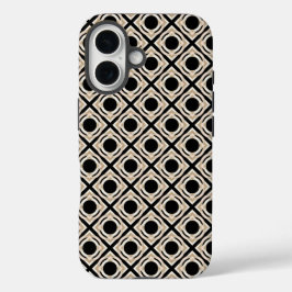 Funda iPhone 16 Negro y Tan