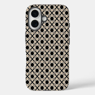 Funda iPhone 16 Negro y Tan