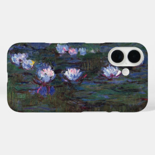Funda iPhone 16 Nenúfares de Claude Monet, Arte Antiguo Exquisito