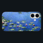 Funda iPhone 16 Nenúfares de Claude Monet, Arte Antiguo Fino<br><div class="desc">Las nenúfares de Claude Monet es una pintura de arte impresionista vintage que presenta nenúfares en un estanque en el jardín de Monet en su hogar en Giverny, Francia. Un día soleado de primavera o verano con el brillante cielo azul reflejado en el estanque. A Claude Monet le gustaba pintar...</div>