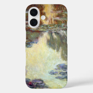 Funda iPhone 16 Nenúfares de Claude Monet, Arte Antiguo Fino