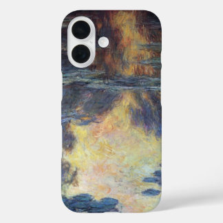 Funda iPhone 16 Nenúfares de Claude Monet, Impresionismo Vintage