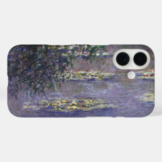 Funda iPhone 16 Nenúfares de Claude Monet, Impresionismo Vintage