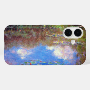 Funda iPhone 16 Nenúfares de Claude Monet, Impresionismo Vintage