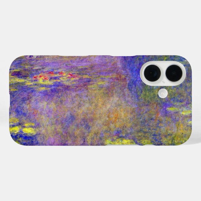 Funda iPhone 16 Nenúfares por Claude Monet (Reverso (Horizontal))