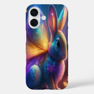 Funda iPhone 16 Neon Bunny