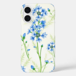 Funda iPhone 16 Nigella azul