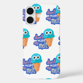 Funda iPhone 16 no me hagas derretir helado