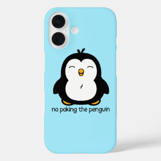 Funda iPhone 16 No Pinchar Al Pingüino