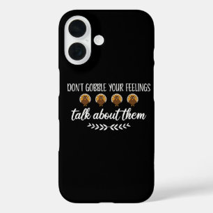 Funda iPhone 16 No te tragues tus sentimientos divertidos chistes 
