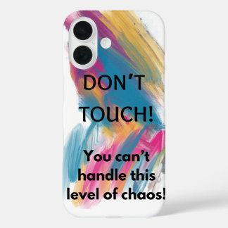 Funda iPhone 16 No toques