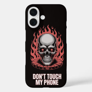 Funda iPhone 16 No toques mi teléfono