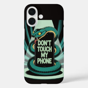 Funda iPhone 16 No toques mi teléfono