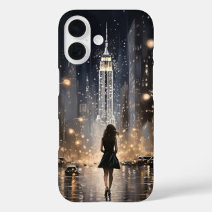 Funda iPhone 16 Noche en Nueva York: La energía de la ciudad. Fund
