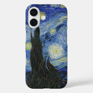 Funda iPhone 16 noche Vincent Van Gogh Starry