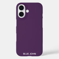 Nombre de color azul violeta de John