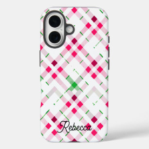 Funda iPhone 16 Nombre del patrón de rebanado festivo