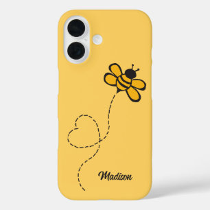 Funda iPhone 16 Nombre personalizado Ama de amor