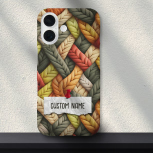 Funda iPhone 16 Nombre personalizado de la abuela de punto chunco