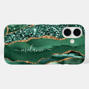 Funda iPhone 16 Nombre personalizado del estuche para iPhone de Em