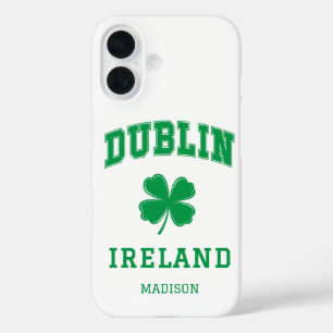 Funda iPhone 16 Nombre personalizado Dublín Irlanda